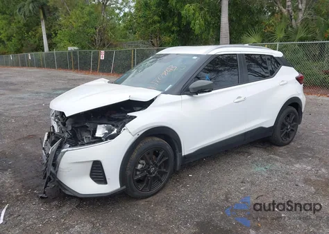 2023 Nissan Kicks Sv Xtronic Cvt z USA, uszkodzony, nr VIN 3N1CP5CV4PL498667